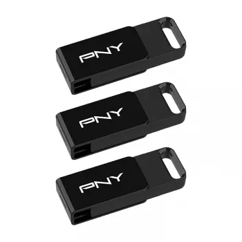 USB atmintukas PNY Elite 128 GB USB Type-C 3.2 Gen 1 (3.1 Gen 1) Juodas