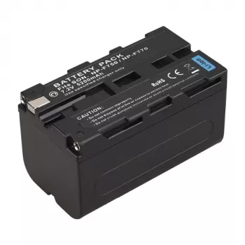 Papildoma baterija NP-F750 5200mAh – įkraunama kameros baterija DV00DV1032
