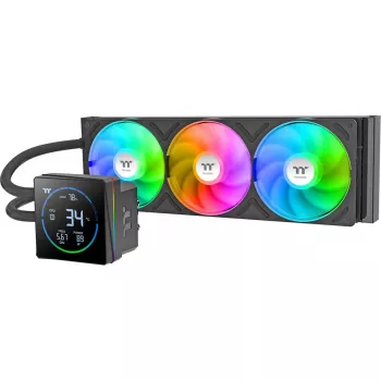 CPU skysčio aušintuvas THERMALTAKE TH360-S V3 ARGB Sync AIO juodas