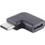 USB 3.1 Type-C adapteris ShiverPeaks 13-40001 — vyriškas į moterišką 90°