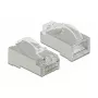 RJ-45 kištukas DeLOCK 86474, skaidrus, 20 vnt. pakuotėje