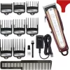 WAHL Cordless Legend Burgundinė, Sidabrinė Ličio jonų (Li-Ion) belaidė mašinėlė