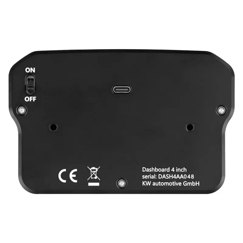 Vairo prietaisų skydelis Ascher Racing 4 colių modelis 76080028 sim racing įrangai