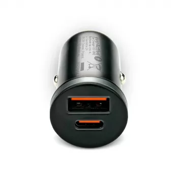 Automobilinis kroviklis everActive CC-30Q QC3.0 35W — 1x USB-A, 1x USB-C, greitas įkrovimas