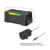 LogiLink HDD dokavimo stotelė Quickport USB 3.2 1 prievadas 2,5/3,5 SATA (QP0035)