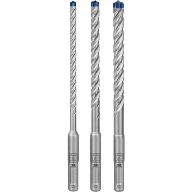 Bosch 2 608 900 196 gręžtuvas Plaktukinis gręžtuvas 3 vnt