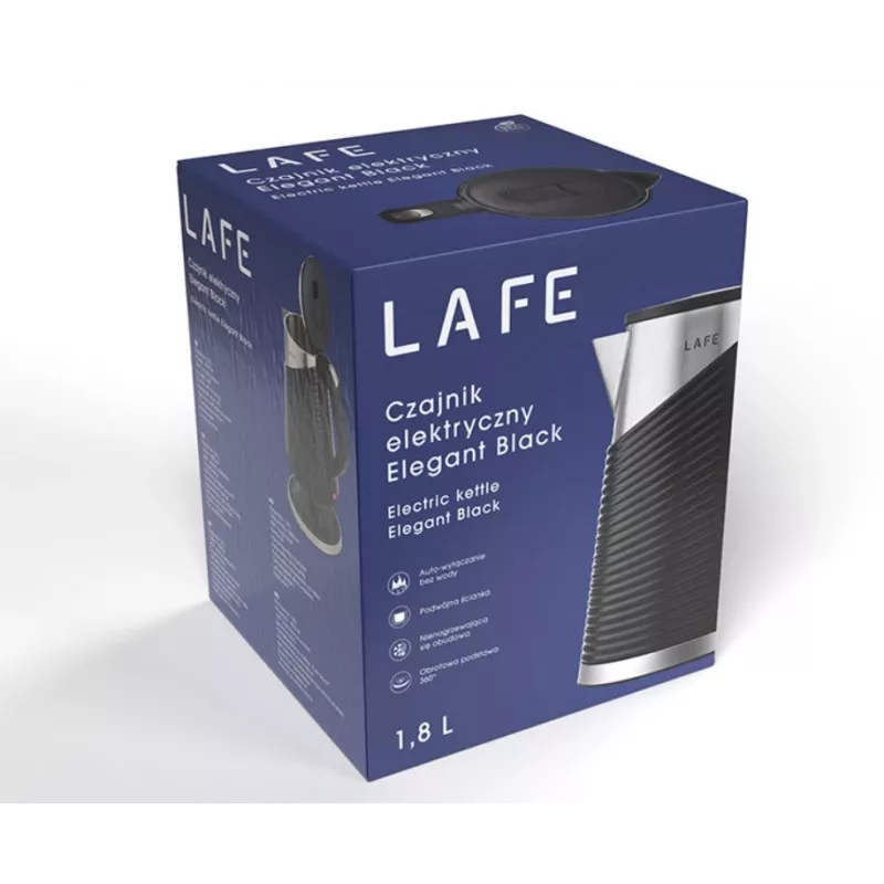 Elektrinis virdulys LAFE 1,8L 2200W Elegant Black