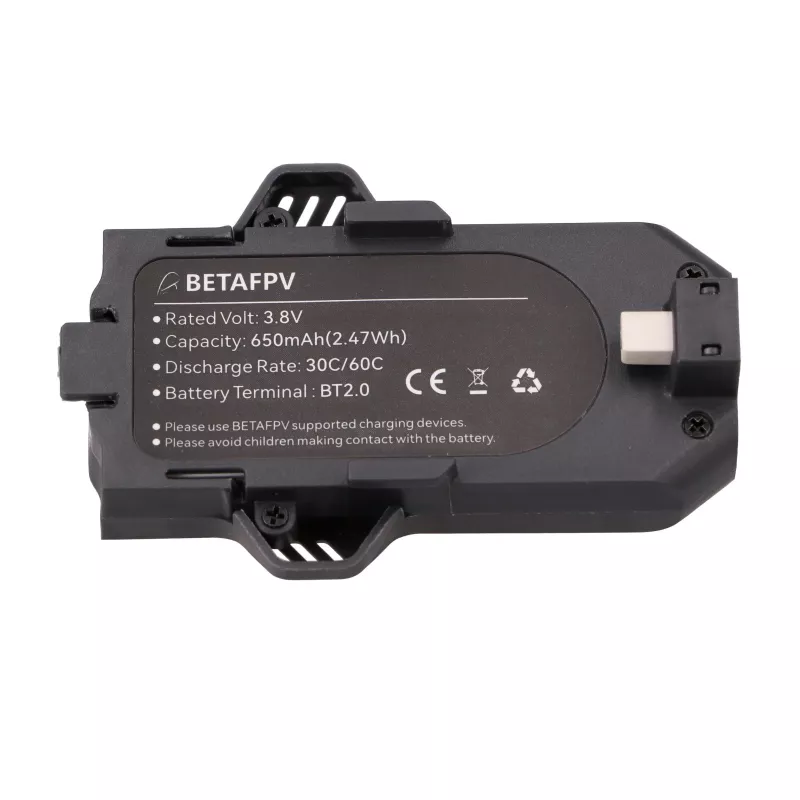 Baterijų rinkinys 2 vnt. BetaFPV Aquila16 650mAh 65C 3.8V BT2.0