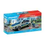 Playmobil Policijos automobilis su sirena ir mirksinčia šviesa, įvairiaspalvis, plastikas, 3+