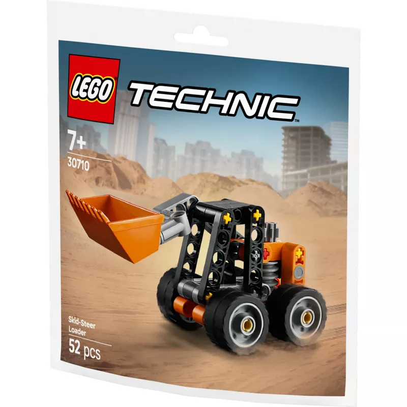 LEGO Technic Skid Steer Loader 30710 – Konstrukcinis žaislas su judamomis rankomis ir vikšrais