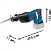 Bosch GSA 18 V-LI belaidis pjūklas (mėlyna, juoda)