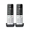 Gigaset COMFORT 500HX duo analoginis/DECT telefono aparatas su skambučio ID, juodas, sidabrinis