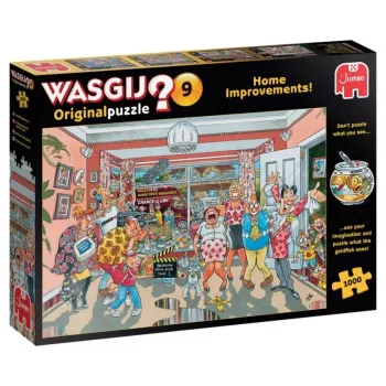 Jumbo Spiele Wasgij Original 9 – Namų Tobulinimas 1000 dalių Dėlionė (81926)