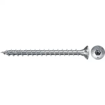 Sraigtas Fischer 670675, metalinis medsraigtis 35 mm, Ø 5 mm, sriegio ilgis 29 mm, pakuotė po 50 vnt.
