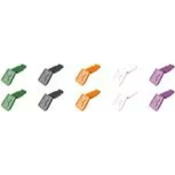 KNIPEX KN 00 61 10 CV02 – ColorCode spaustukai – 10 vnt. mišrių spalvų (00 61 10 C V02)
