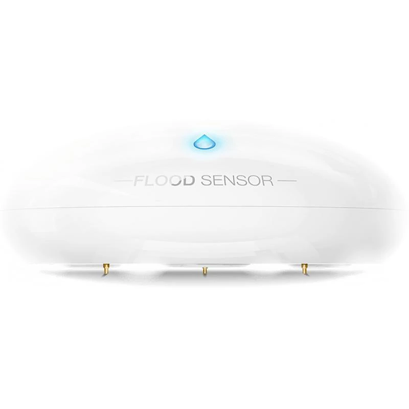 Fibaro FGFS-101-ZW5 temperatūros ir drėgmės jutiklis vidaus/lauko sąlygoms, belaidis, pastatomas