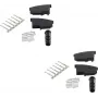Laidų jungtis ShiverPeaks BS72020-SET2 TAE N juoda