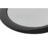 DEMCiflex dulkių filtras 80 mm, apvalus - juodas/juodas