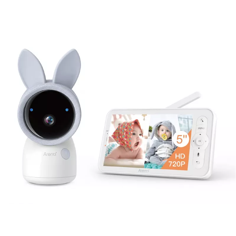 Arenti AInanny A4 Kit Plus Wi-Fi vaizdo kūdikio stebėjimo monitorius su LCD ekranu