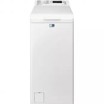 Skalbimo mašina su viršutiniu pakrovimu Electrolux EW2TN25262P, 8 kg, 1000 aps./min., 42 l būgnas, 230 V, balta