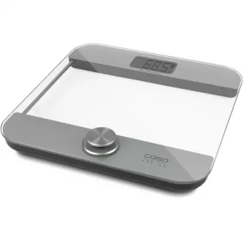 Svarstyklės elektroninės Caso Body Energy Ecostyle 03416 — max 180 kg, tikslumas 100 g, balta/pilka