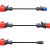 go-e Adapterių rinkinys Gemini flex 11 kW, 3 dalių komplektas (juoda, 30 cm)