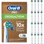 Oral-B Pro CrossAction keičiamos šepetėlių galvutės, 16 vnt