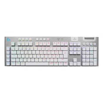 G915 X LIGHTSPEED belaidė mechaninė klaviatūra, balta, QWERTY