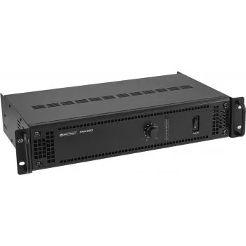 Galios stiprintuvas Omnitronic PAA-240 240W 100V – linijinis stiprintuvas