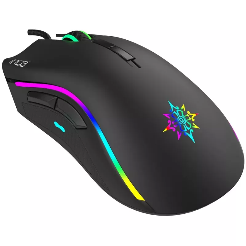 INCA ANAHITA RGB MACRO KEYS PROFESSIONAL GAMING MOUSE (juoda)