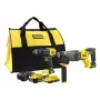 Atsuktuvų rinkinys STANLEY ST KIT V20 SFMCK216MDS (SFMCD715 + SFMCH900) 1x4.0Ah 1x2.0Ah