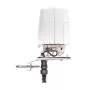Kryptinė tinklo antena QuWireless QuSpot A360S — PoE/LAN, 6 dBi, 0.694–2.7 GHz, vertikali poliarizacija
