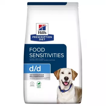 HILL'S PD D/D Food Sensitivities, antis ir ryžiai - sausas šunų maistas - 4 kg