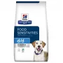 HILL'S PD D/D Food Sensitivities, antis ir ryžiai - sausas šunų maistas - 4 kg