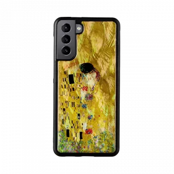 Apsauginis dėklas iKins, skirtas Samsung Galaxy S21+ — juodas