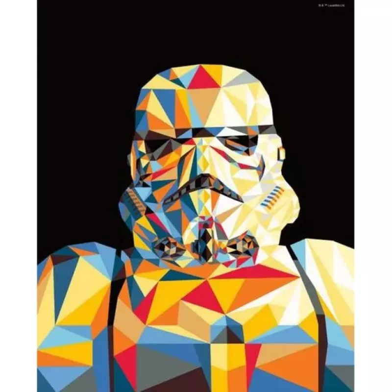 Paveikslas pagal skaičius CreArt Star Wars – Stormtrooper