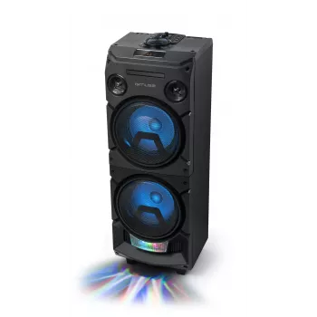 Muse M-1937 DJ nešiojamas vakarėlių garsiakalbis juodas 600 W