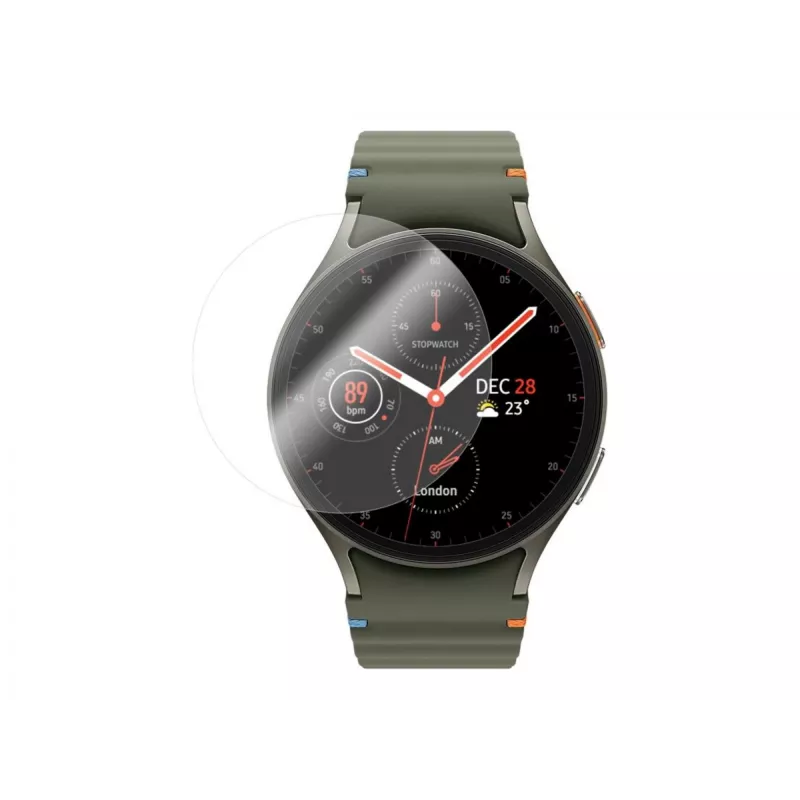 Fiksuotas | Apsauginis grūdintas stiklas išmaniajam laikrodžiui Samsung Galaxy Watch 7 (44 mm), 2 vnt. | Skaidrus