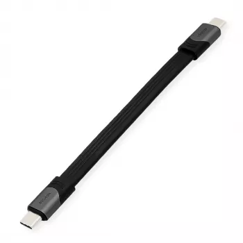 USB kabelis ROLINE 11029078 USB4 Gen 3x2 0,15 m USB C juodas