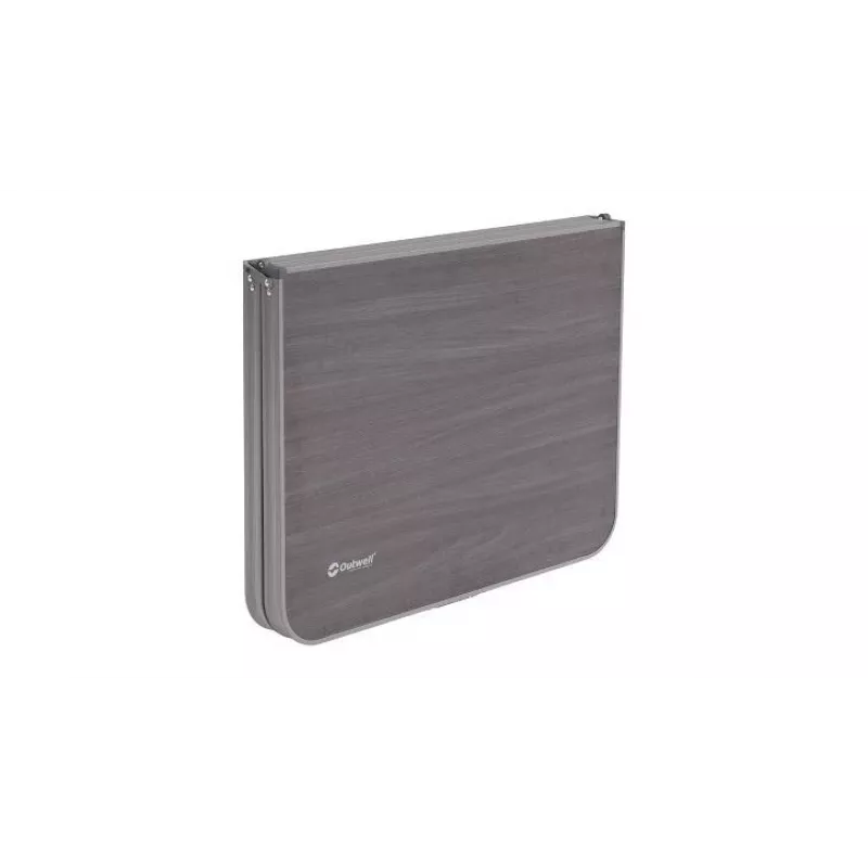 Stalo lauko komplektas Outwell Coledale L – aliumininis rėmas, dervos stalviršis, 800×1200 mm, 8,4 kg, pilka
