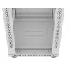 Laisvai pastatomas tinklo spintos stovas LANBERG FF01-6842-12SL 42U, 600×800 mm, 2121 mm aukštis, 1200 kg talpa, IP20, pilkas
