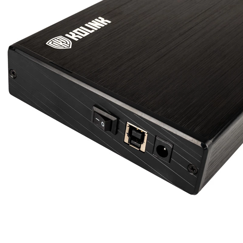 Išorinis 3,5 colio HDD korpusas Kolink HDSU3U3 USB 3.0 – juodas