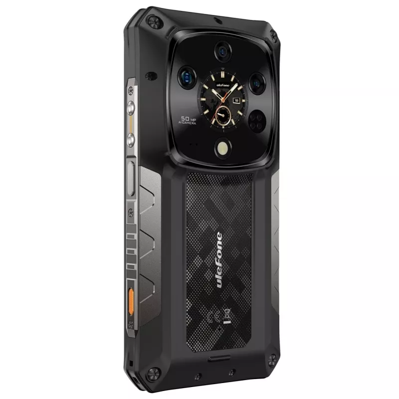 Atsparus išmanusis telefonas UleFone Armor 28 Ultra 5G – 16 GB RAM, 1 TB atminties, juodas