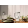 Vandens filtro ąsotis BRITA Glass+1 Maxtra Pro pilka, 2,4 L bendras / 1,5 L filtruoto vandens, Maxtra Pro PP filtras