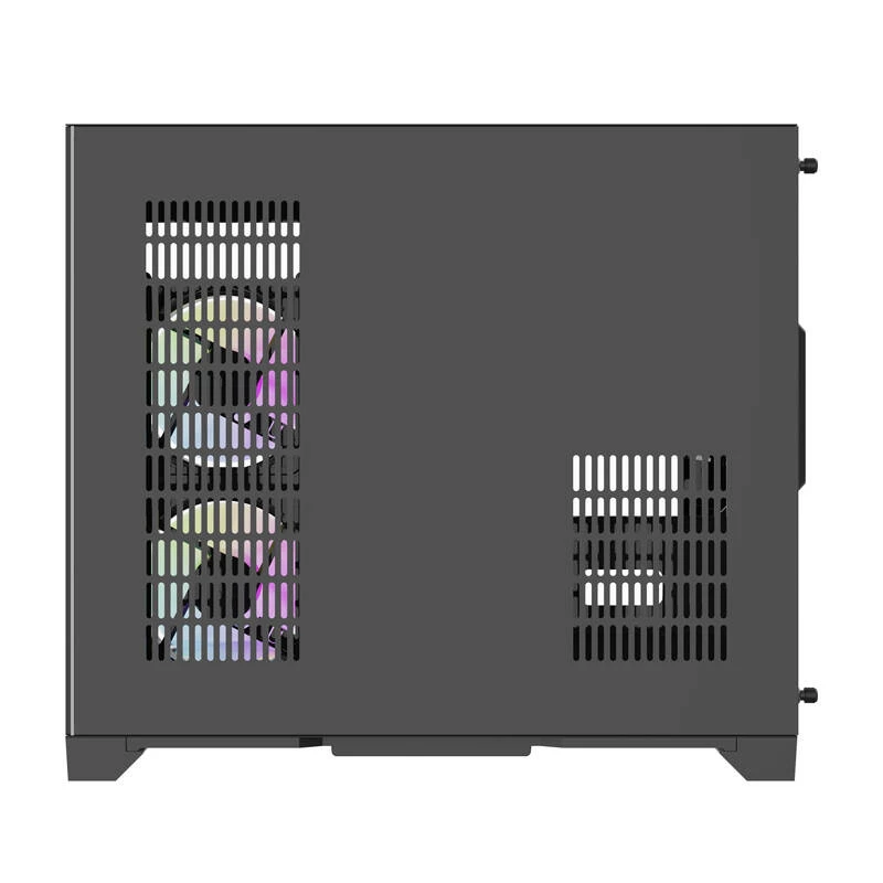 Darkflash FT418 kompiuterio korpusas + 6 aRGB ventiliatoriai (juodas)