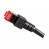 EFB-Elektronik RJ45 jungiamasis kabelis Cat.6 S/FTP LSZH juodas 1,5 m