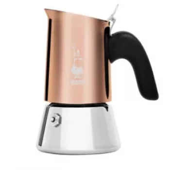 Bialetti Venus – Moka kavos virimo aparatas – 0,09 l – Varis – Nerūdijantis plienas – 2 puodeliai – Termopla
