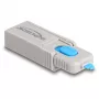 Prieigos raktas DeLOCK 20969 DisplayPort HDMI USB-A USB-C pilkas
