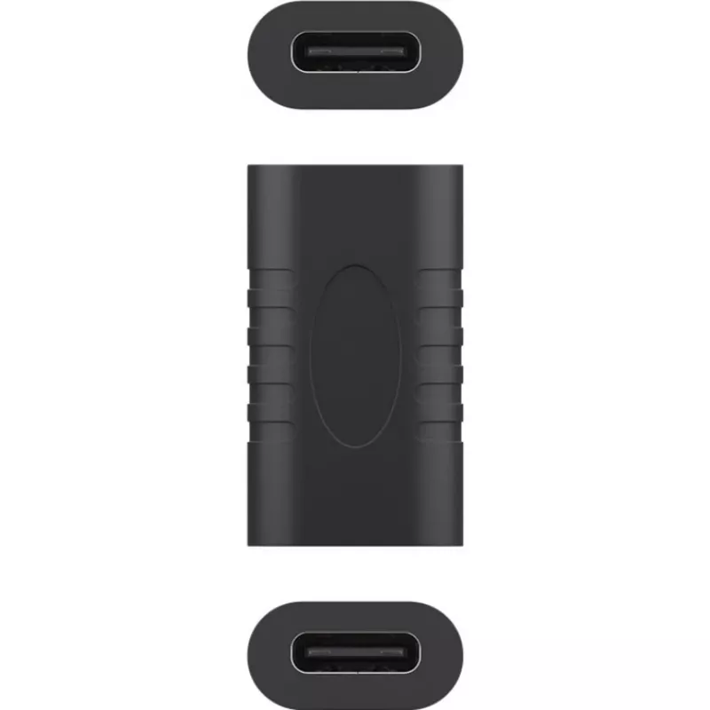 Lyties keitiklis Goobay 45401 USB-C juodas