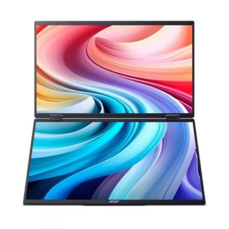 Nešiojamas monitorius Acer PD163QT 15.6 colio FHD 1920x1080 IPS 8 ms USB-C Juodas VESA 75x75